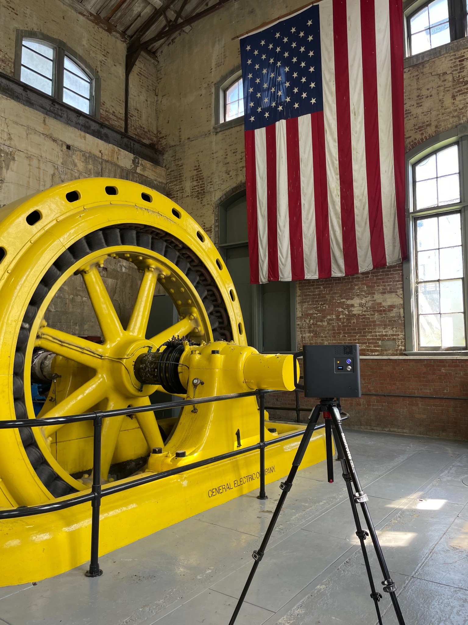 Matterport 3D camera documenting a historic site for National Park Service digital accessibility